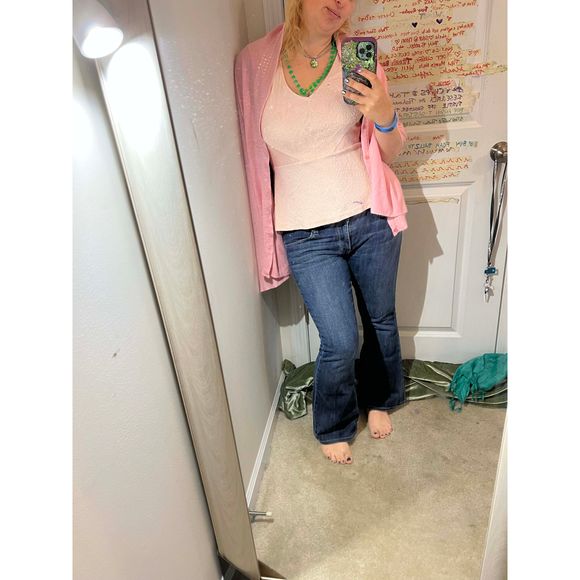 COPY - ❤️🧣BEAUTIFUL DESIGNER SCARF🧣❤️INFINITY LONG EUC GIFT TEXTURED PASTEL PINK - Picture 1 of 14